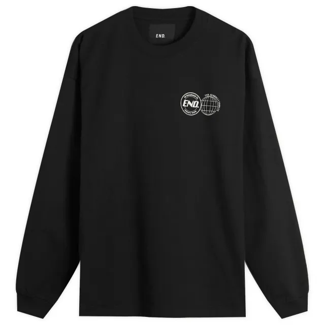 END. City Series 2.0 London Long Sleeve T-Shirt Black
