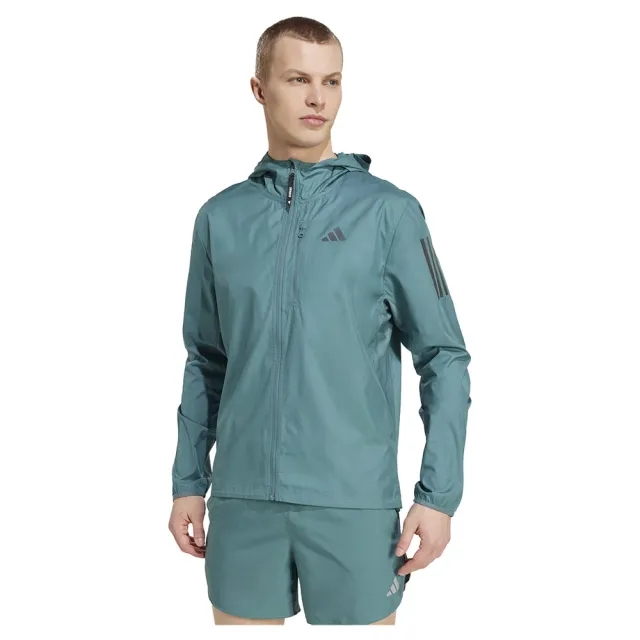 adidas Own The Running Jacket Men - Dark Green