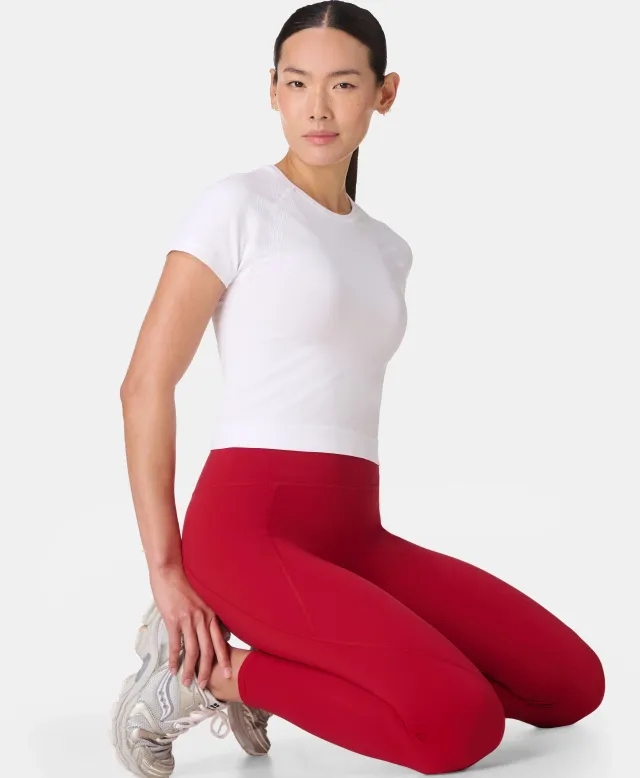 Athlete Crop Seamless Workout T-Shirt