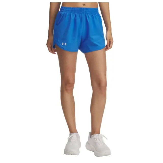 Under Armour  Fly-By Women's 3" Shorts Blue Atlantis / Blue Atlantis / Reflective L