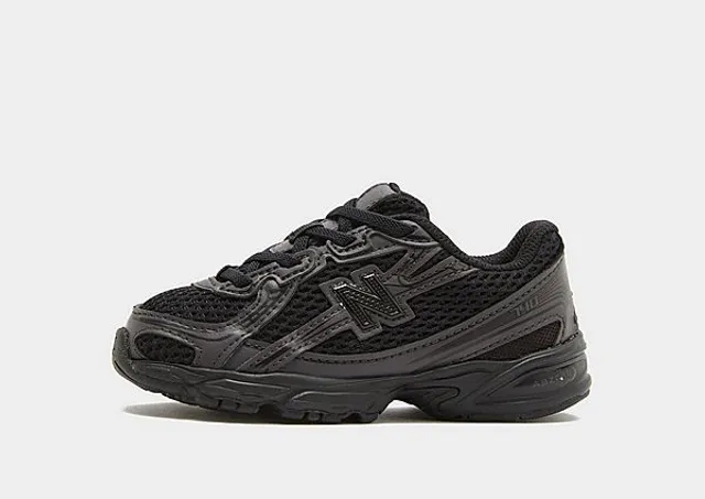 New Balance Infants' 740 BUNGEE LACE in Black Synthetic