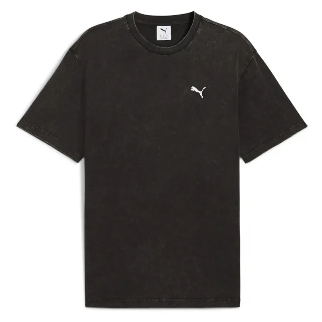 PUMA Essentials Elevated Relaxed Wash T-Shirt Men, Black