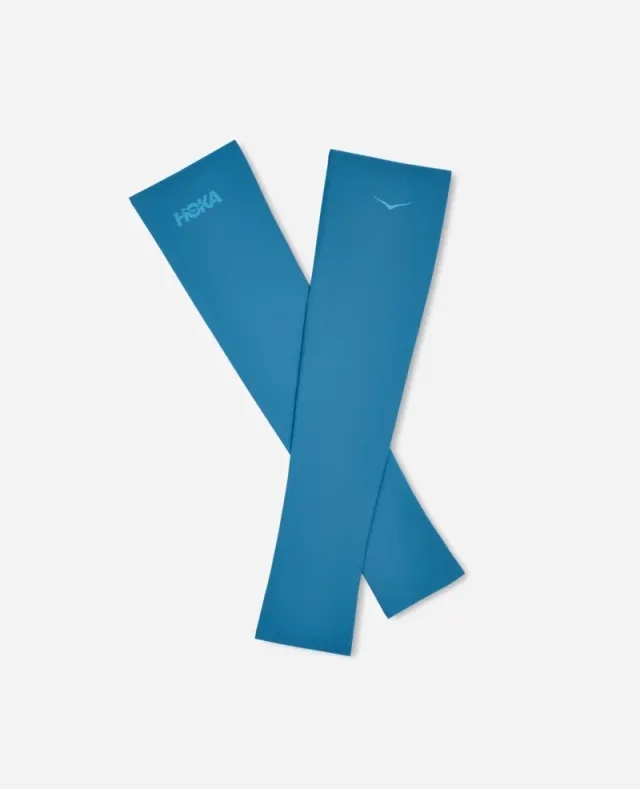 Hoka Airolite Arm Sleeves In Hoka Blue