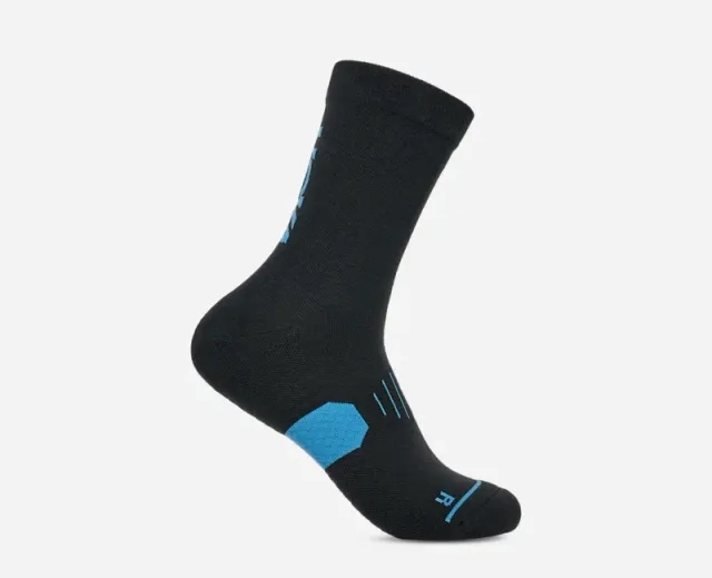 Hoka Gpx Crew Run Sock In Black
