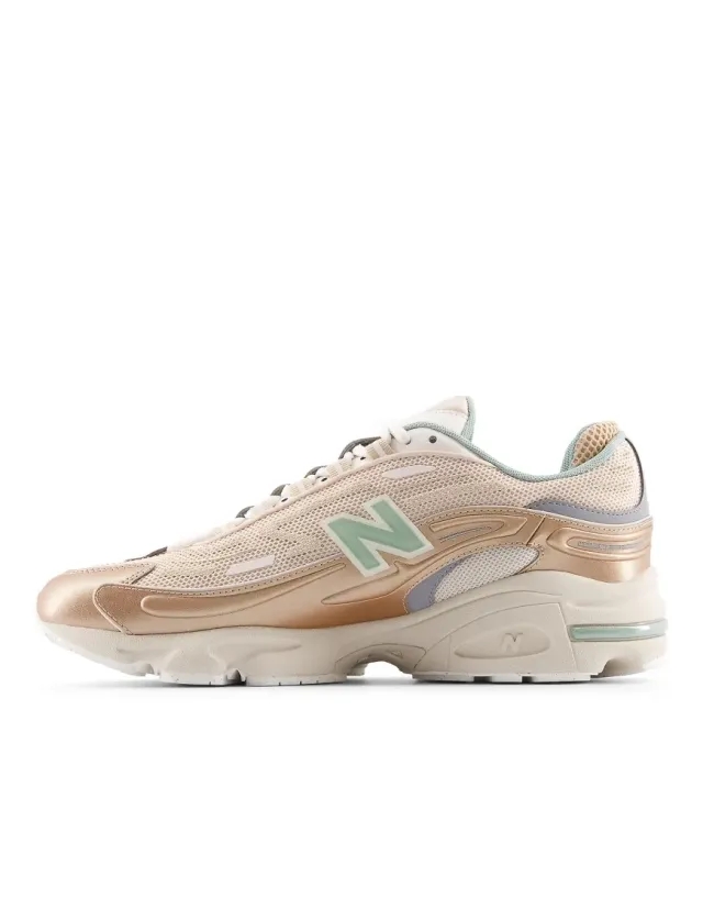 New Balance Unisex 1000D in Brown/Beige/Green Synthetic