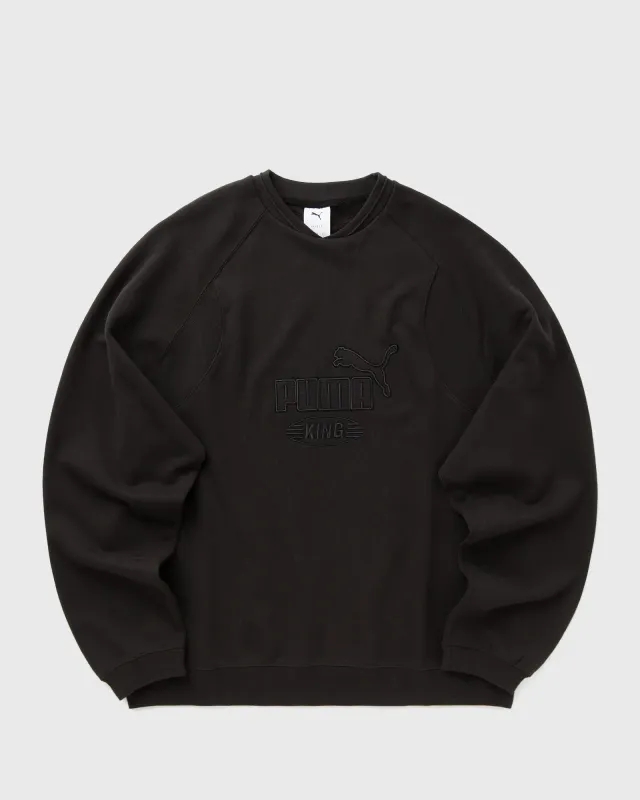 PUMA King Crew Shirt Sweat Men, Black