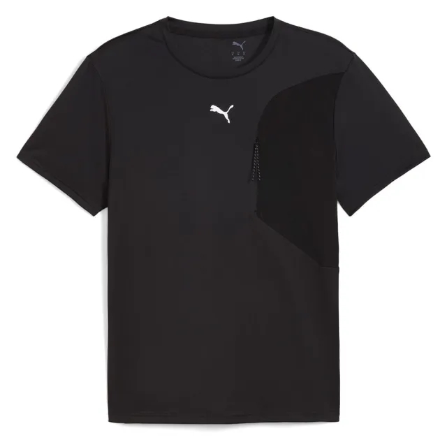 PUMA Flex Jacquard Training Pocket T-Shirt Men, Black