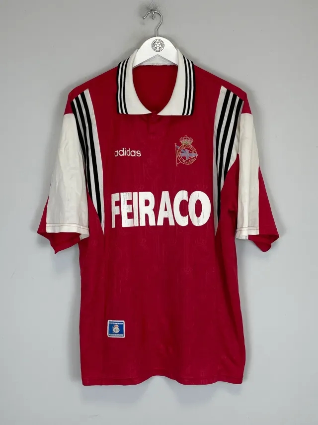 1997/98 DEPORTIVO LA CORUNA AWAY SHIRT (XL) ADIDAS | Cult Kits