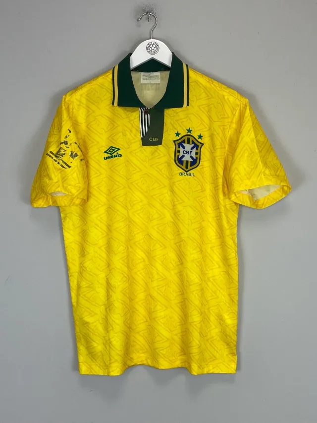 1991/93 BRAZIL HOME SHIRT (L) UMBRO | Cult Kits