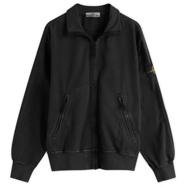 Stone Island Men's Old Effect Harrington Jacket Black