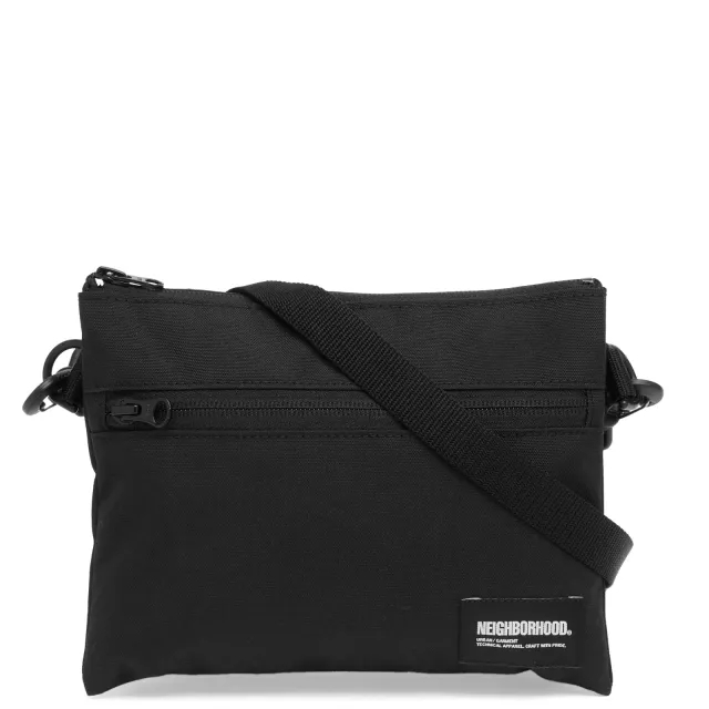 Neighborhood Men's Mini Rectangle Bag Black