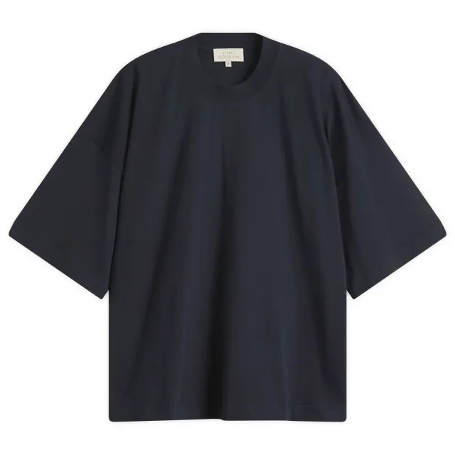 Studio Nicholson Men's Piu T-Shirt Darkest Navy