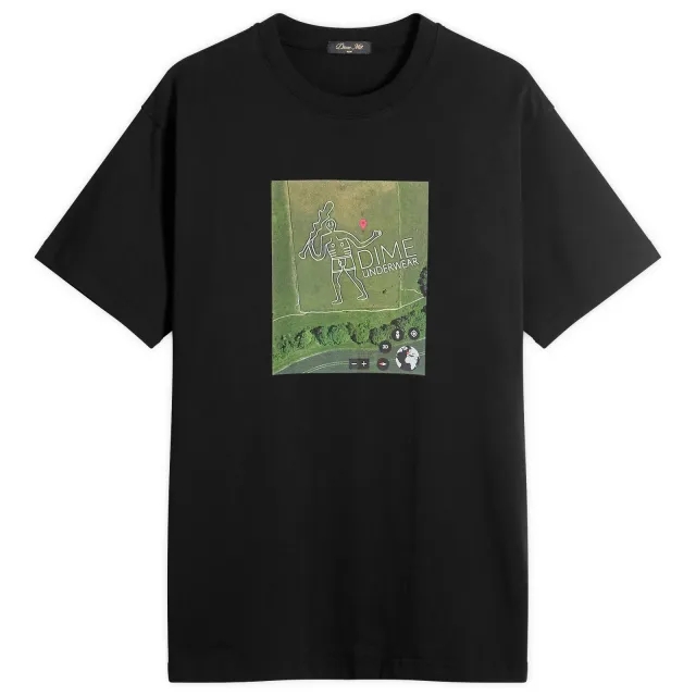 Dime Men's GPS T-Shirt Black