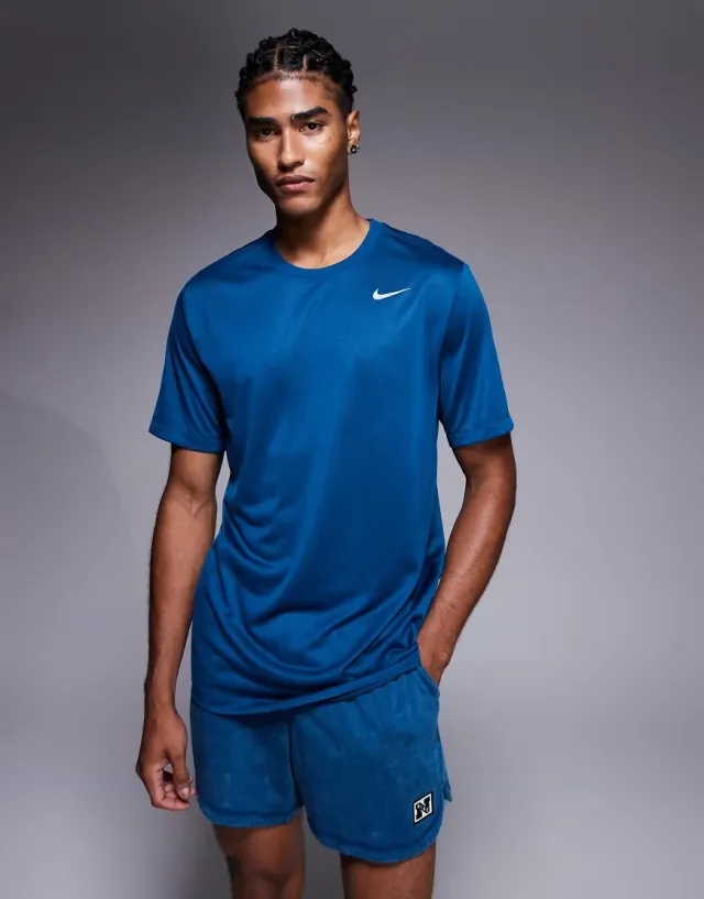 Nike Training Legend Dri-Fit T-Shirt In Blue
