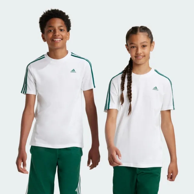 adidas Essentials 3-Stripes Cotton T-Shirt