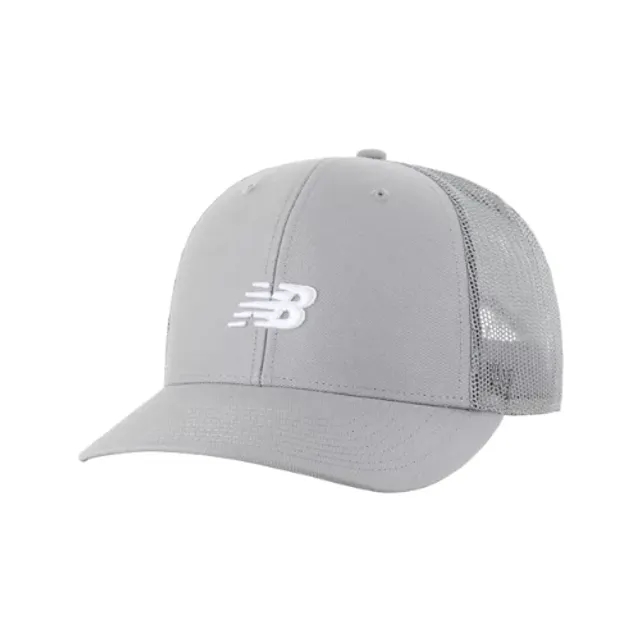 New Balance Unisex '47 Trucker in Grey Cotton Twill