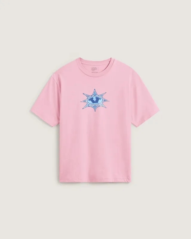 Vans - Star Checker T-Shirt, Man, Pink