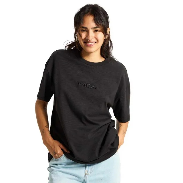 Vans - Essential T-Shirt, Woman, Black