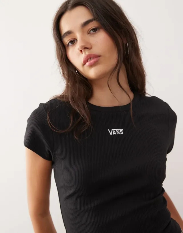 Vans - Cameron T-Shirt, Woman, Black