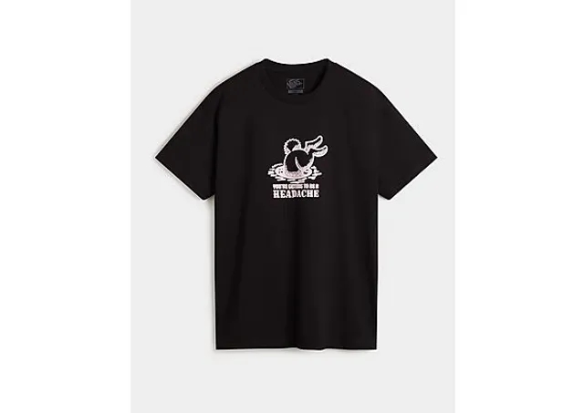 Vans - Down The Rabbit Hole T-Shirt, Woman, Black