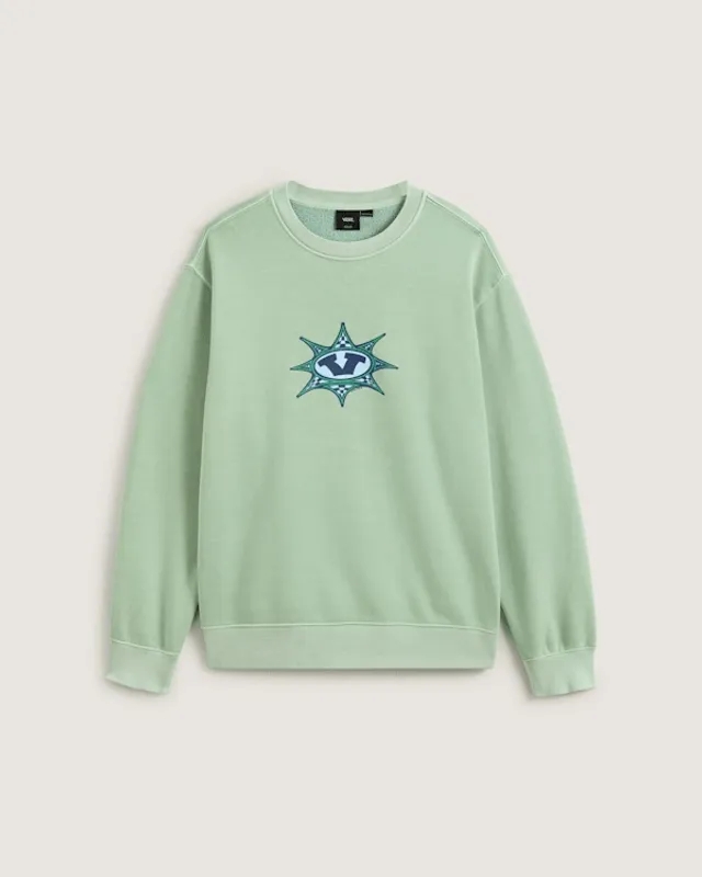 Vans - Star Checker Sweatshirt, Man, Blue