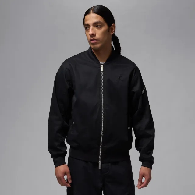 Nike Jordan Essentials Renegade Men's Lightweight Jacket - Black - Polyester/Cotton