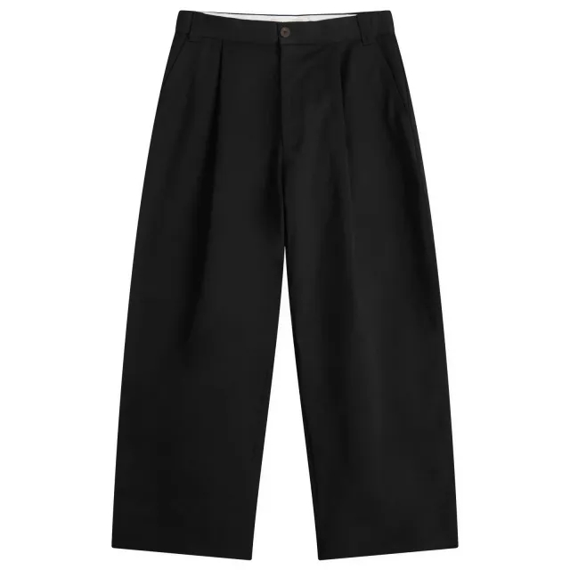 Studio Nicholson Men's Sorte Pant Black