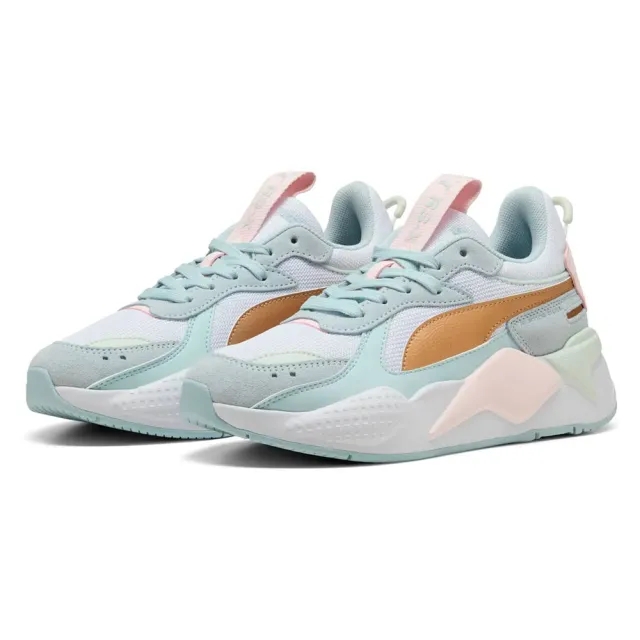 PUMA RS-X Metallic Sneakers Youth, White/Sea Glass