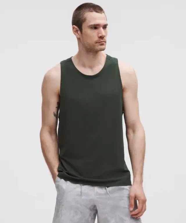 lululemon – Men's Zeroed In Tank Top – Color Green – Size L