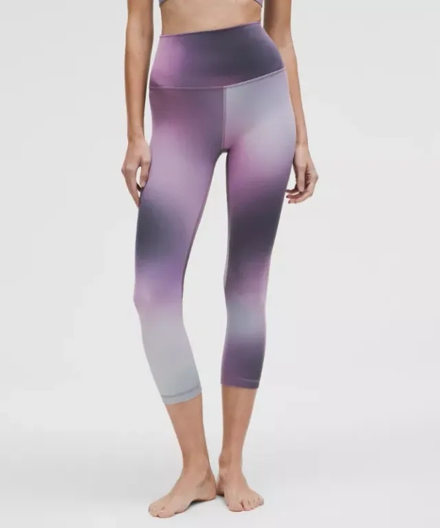 lululemon – Women's Align High-Rise Crop Leggings – 23" – Color Purple – Size 0