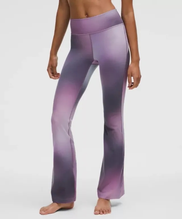 lululemon – Women's Groove Nulu High-Rise Flared Pants Regular – Color Purple – Size 0