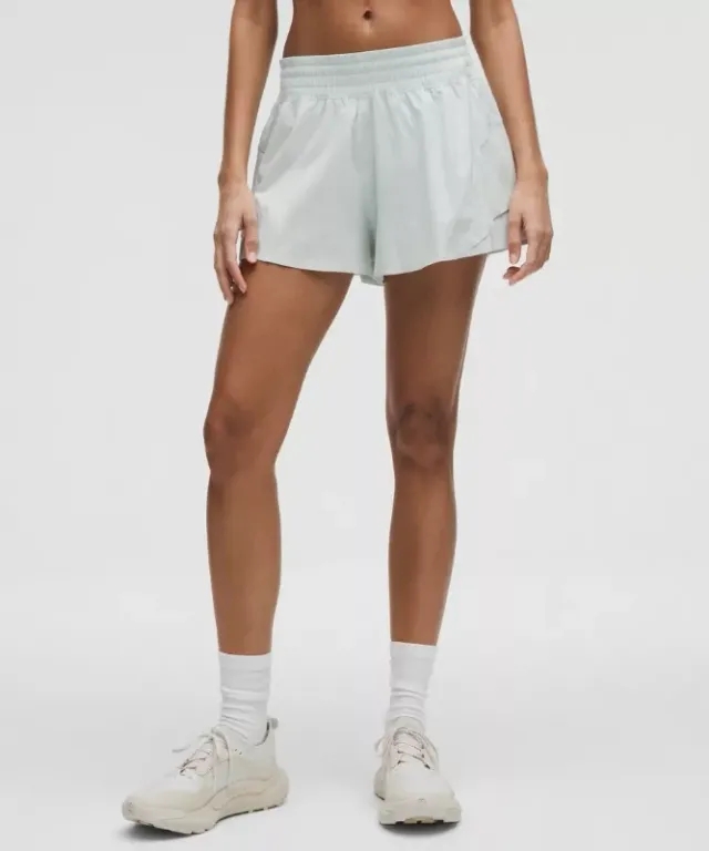 lululemon – Women's Shake It Out High-Rise Running Shorts – 2.5" – Color Grey – Size L
