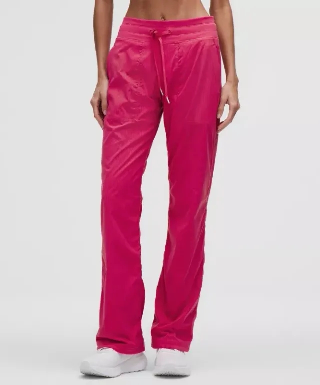 lululemon – Women's Dance Studio Mid-Rise Pants Regular – Color Pink – Size 0