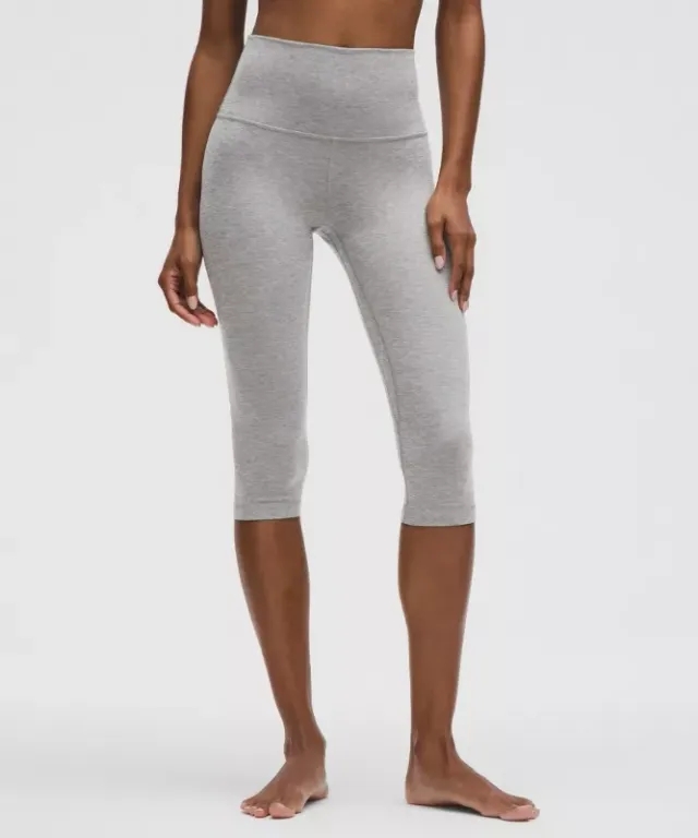 lululemon – Women's Align High-Rise Crop Leggings – 17" – Color Grey – Size 0