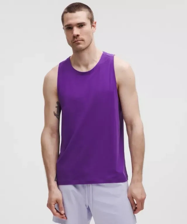 lululemon – Men's Zeroed In Tank Top – Color Purple – Size L