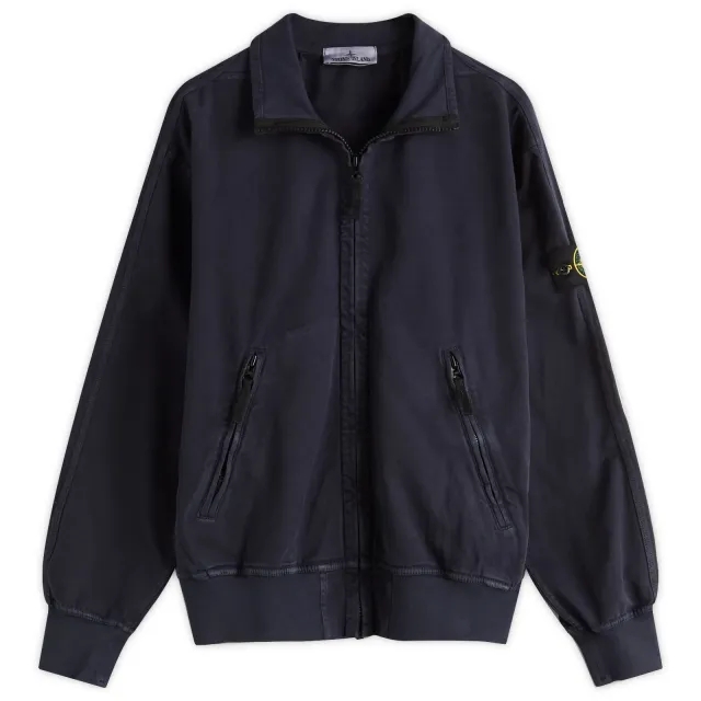 Stone Island Men's Old Effect Harrington Jacket Ink