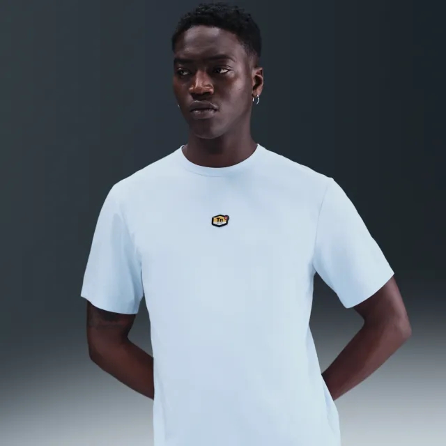 Nike Sportswear Men's T-Shirt - Blue - Polyester