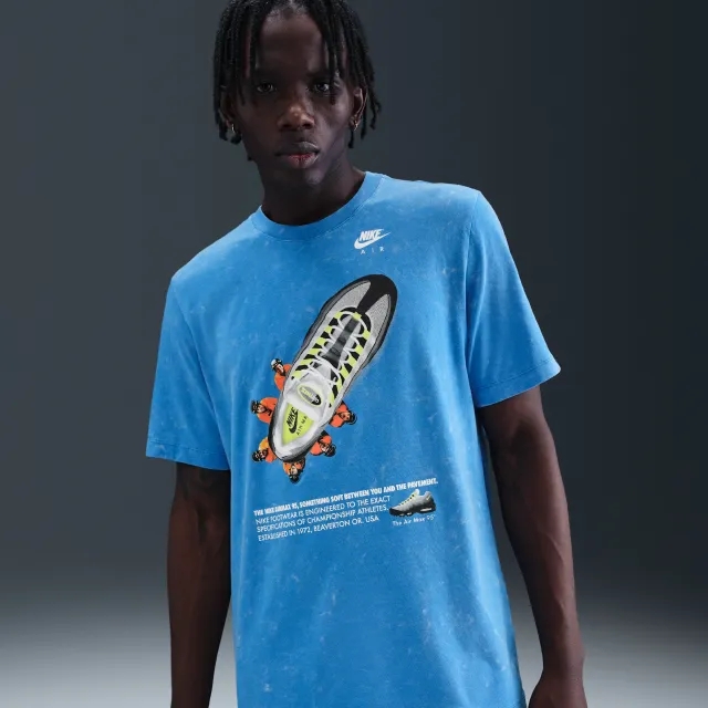 Nike Sportswear T-Shirt - Blue - Cotton