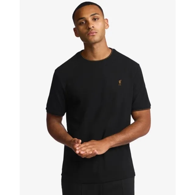 LFC Mens Knitted Tee Black