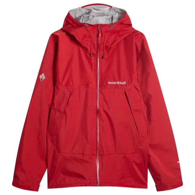Montbell Men's Thunder Pass Jacket Red Brick