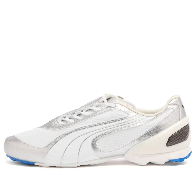 PUMA V-S1 Metallic Sneakers Unisex, White/Silver