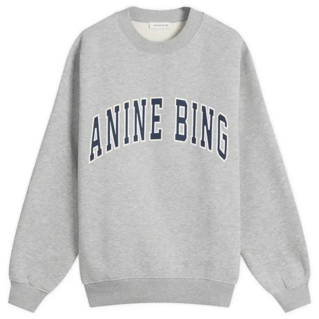 Anine Bing Women's Spencer Anine Bing Women's Sweatshirt Medium Heather Grey