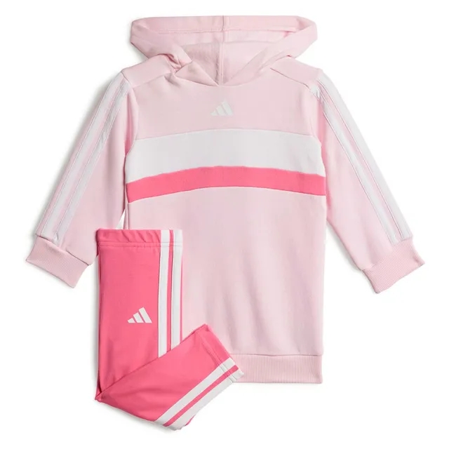 Adidas Seasonal Essentials Tiberio 3 Stripes Fleece Leggings Set