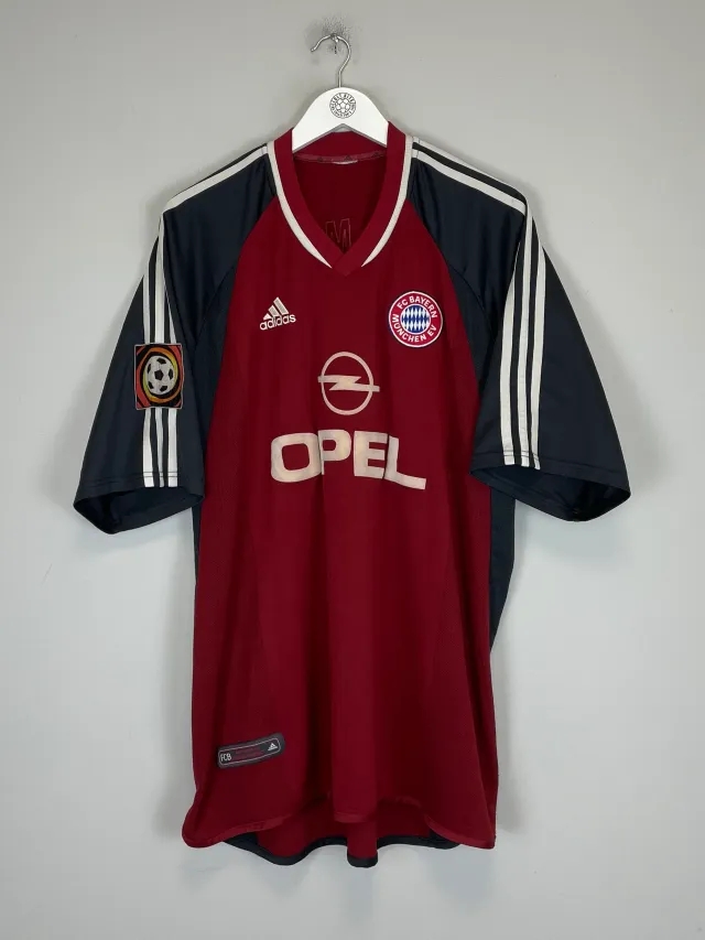 2001/02 BAYERN MUNICH SCHOLL #7 HOME SHIRT (XXL) ADIDAS | Cult Kits