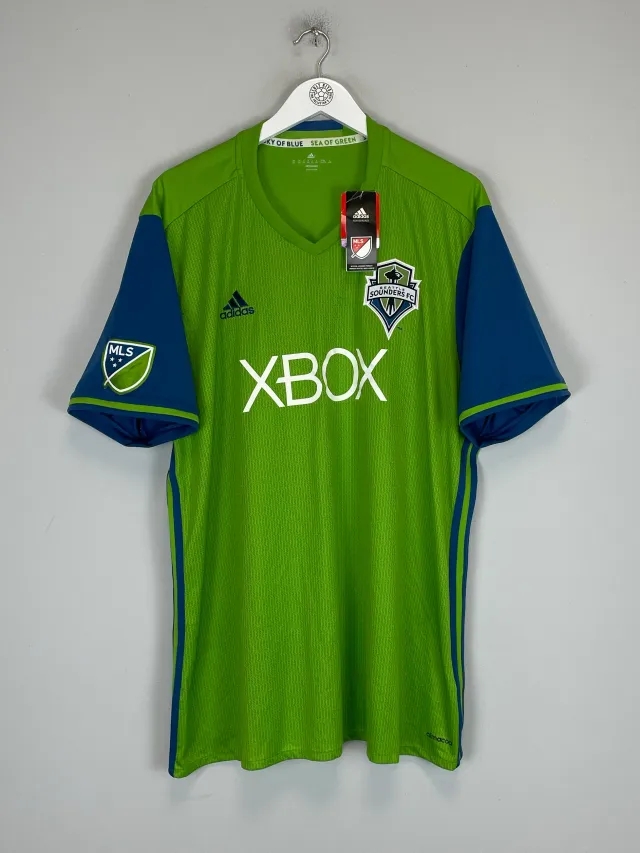 2016/17 SEATTLE SOUNDERS *BNWT* HOME SHIRT (XXL) ADIDAS | Cult Kits