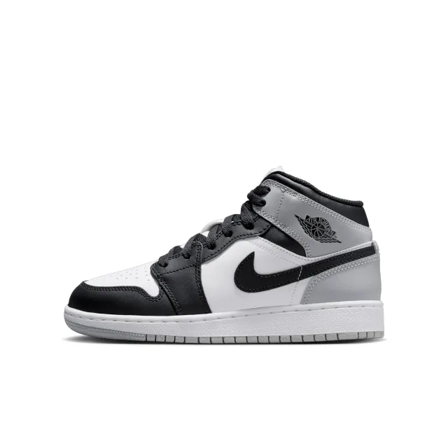 Nike Jordan Nike Air Jordan 1 Mid Older Kids' Shoes - White