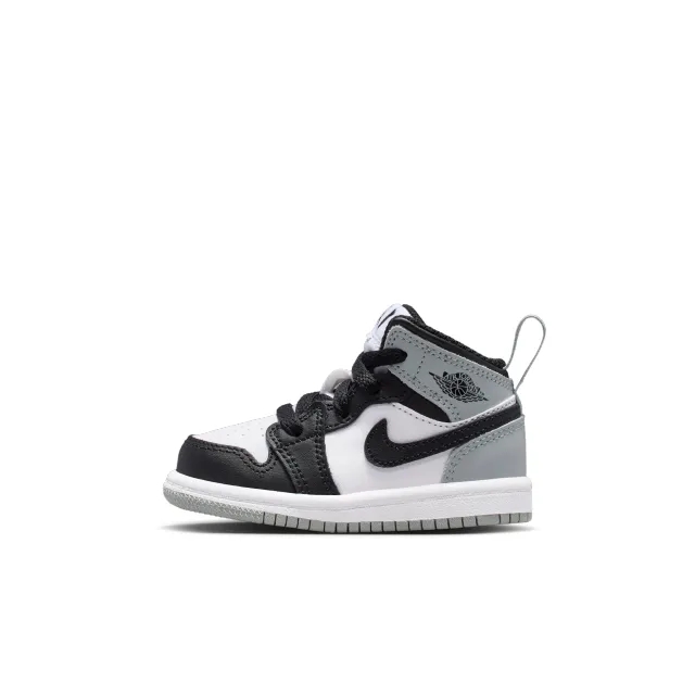 Nike Jordan 1 Mid Baby/Toddler Shoes - White