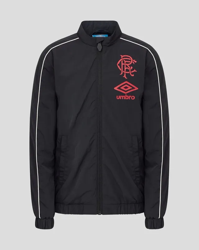 Castore Rangers Adult 25/26 Travel Track Jacket- Caviar