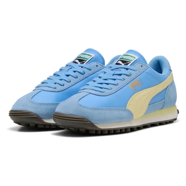 PUMA Easy Rider Vintage Sneakers Unisex, Light Blue/Gold Moon