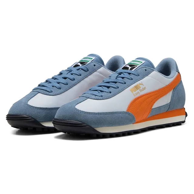 PUMA Easy Rider Vintage Sneakers Unisex, Silver Mist/Rickie Orange